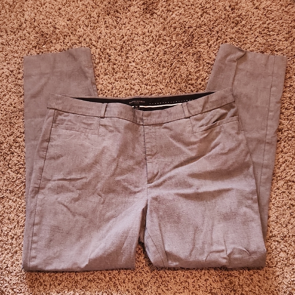 Banana Republic Light Gray Chinos